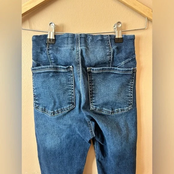 We The Free Stretch Skinny Jean SZ 26 Blue - Picture 5 of 8